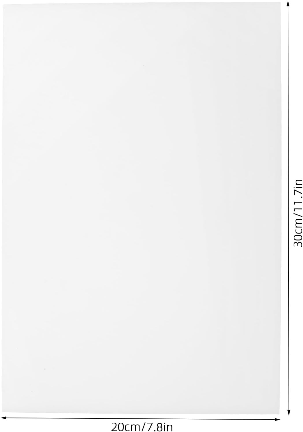 Light Diffuser Acrylic Panel for Ceiling Lighting - Diffuser Plate for Drum Lampshades | Downlight Spotlight diy Light Shield 20x30cm