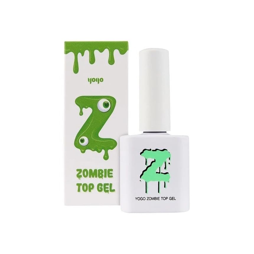 YOGO Zombie Top Gel 10g Gel Nail Top Coat for UV LED Gel Polish