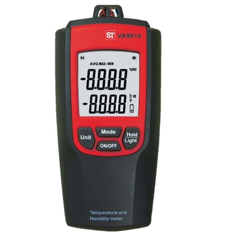 V816-VA80100000005, VA8010 Handheld Temperature/Humidity Meter with Dew Point