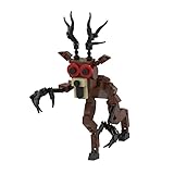 UAHMVVE 99 N-ights in The Forest – Reindeer Block Model DIY Gothic Building Kit Decorative Figurine Ornaments, Spooky Desk Display, Creepy Collectible Gift 7.8Inch