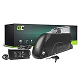 La batería Green Cell equipada con células Panasonic de la más alta calidad garantiza un excelente rendimiento, alcance y alta durabilidad.