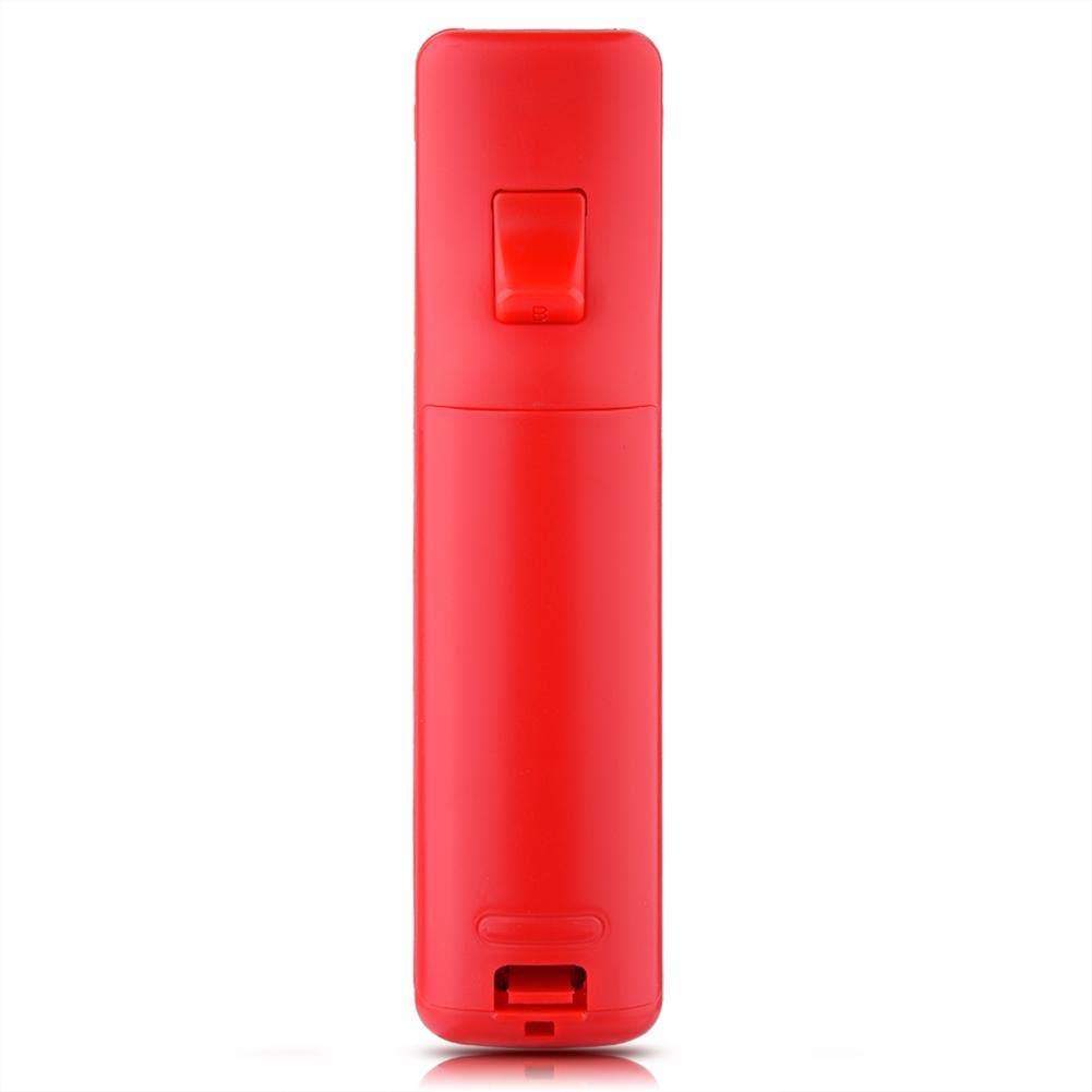 Gamepad for Wii, Game Handle Controller with Analog Joystick, Remote Controller for WiiU for Wii Console(Red)