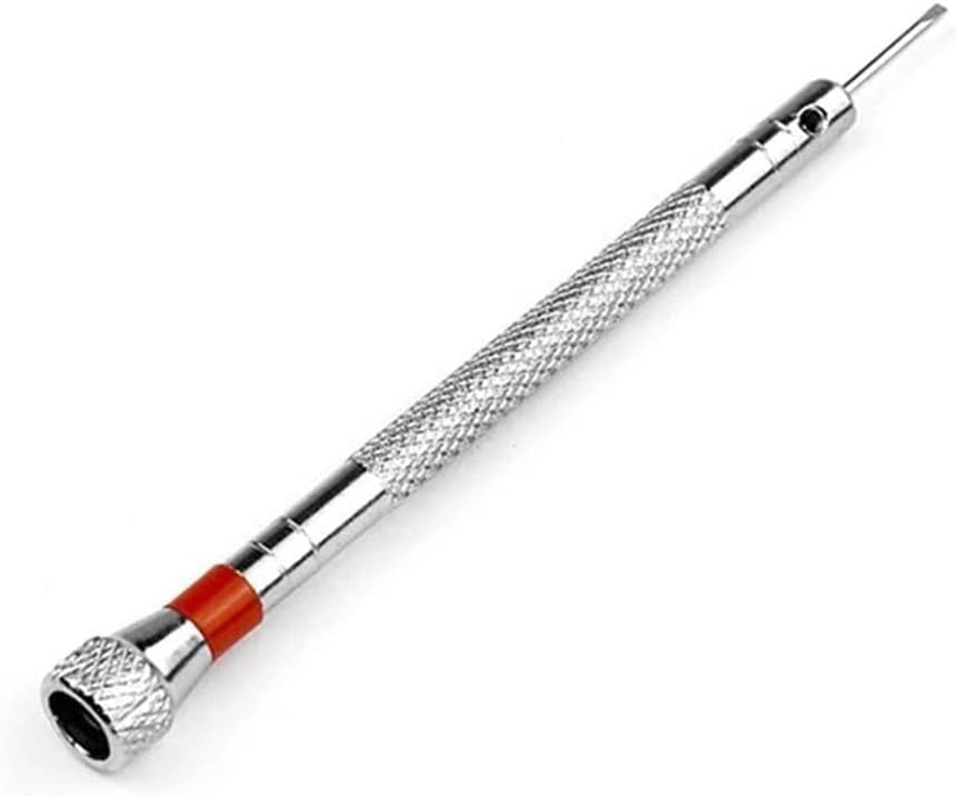 Automotive Electrical connectors 0.8-1.6mm Steel Screwdriver Fit Compatible Watch Repairing Portable Watch Tools Band Removal with M/i/ni Link Pins Watchmaker Tools Kits(1.2mm)