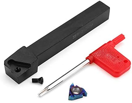 Geevorks Boring Bar Holder,12mm Shank 7PCS Carbide Insert Lathe Turning Tools,Lathe Cutting and Turning Tools Carbide Inserts for Semi-Finishing - Image 5