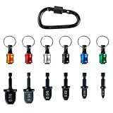 Kits de herramientas de reparación de HVAC 5/6 de acero al carbono con soporte de brocas fácil de manejar llaveros para expansión de tuberías