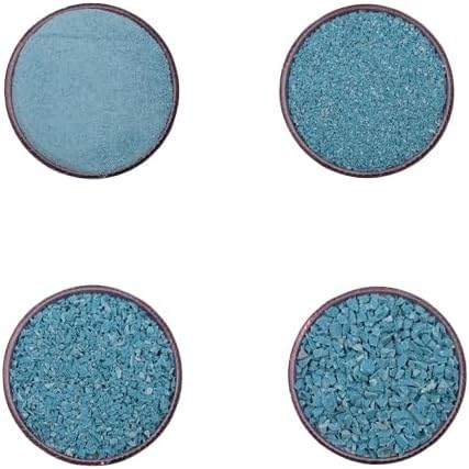 Crushed Light Blue Turquoise Coarse All Size Gemstone Turquoise Gemstone Powder Crushed For Woodwork, Ring Inlay Stone Resin Powder Inlay (1000 Gram (35.27 OZ), 3 to 5 MM)