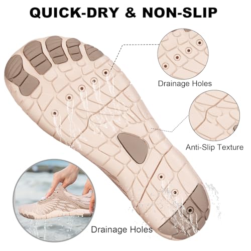 Hike Barefoot Shoes for Women Men Non-Slip Breathable Walking Shoes Wide Toe Box Comfortable Athletic Footwear4