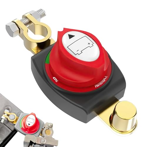 Facile da usare: Il sezionatore della batteria 275A 12-48V è facile da installare e utilizzare. È dotato di terminali integrati che si adattano direttamente ai poli negativi superiori, semplificando notevolmente le operazioni di isolamento e protezione del sistema di alimentazione. Vengono inoltre fornite etichette a colori trasparenti per contrassegnare le posizioni di accensione e spegnimento.
