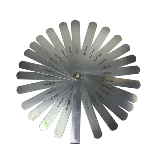 Calibrador de espesores 0.03-1.00mm 25 piezas miniatura 1