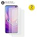 Olixar Screen Protector for Samsung Galaxy S10 Plus, Film - Reliable Protection, Supports Device Features - Full Video Installation Guide - 2 Pack