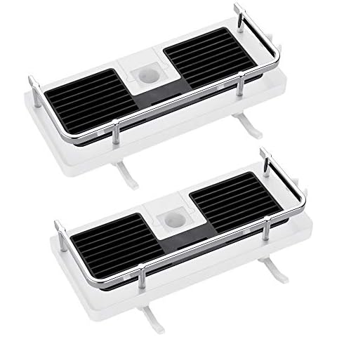 Estante de Ducha GRICOL Ajustable Sin Taladrar con 2 Gancho Cover