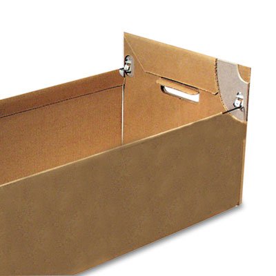 Bankers Box StaxOnSteel Storage Box Drawer Legal Steel Frame Black 6 Carton — view 4