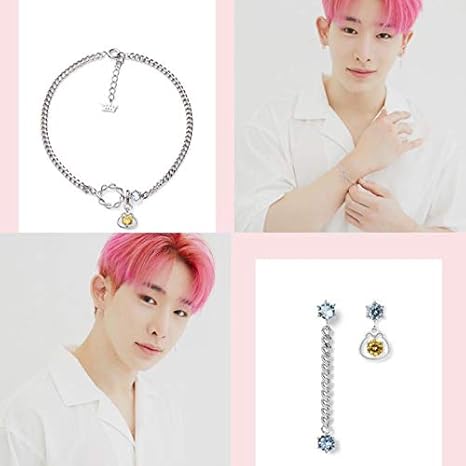 Amazon Co Jp Monsta X ウォノ Twotuckgom ピアス ブレスレット セット ジュエリー