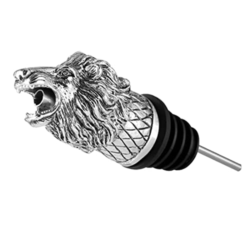 Leefasy Pourer Spout, Bottle Stopper for, Lion
