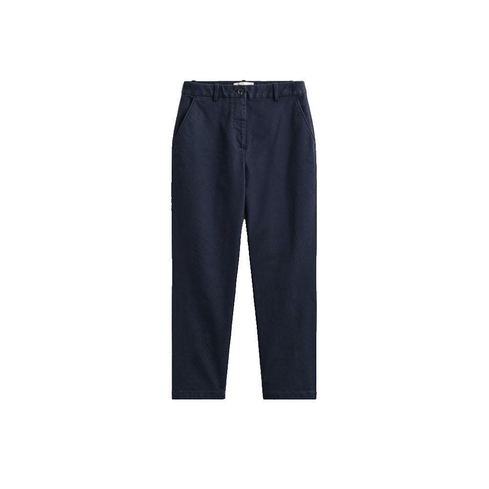 Gant Pantalon Chino Slim pour Femme, Bleu soirée, 38 W