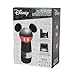 Uncanny Brands Disney Mickey Mouse Salt and Pepper Grinder – Dual Chamber Electric Mill with Adjustable Coarseness and LED Light – Battery Powered