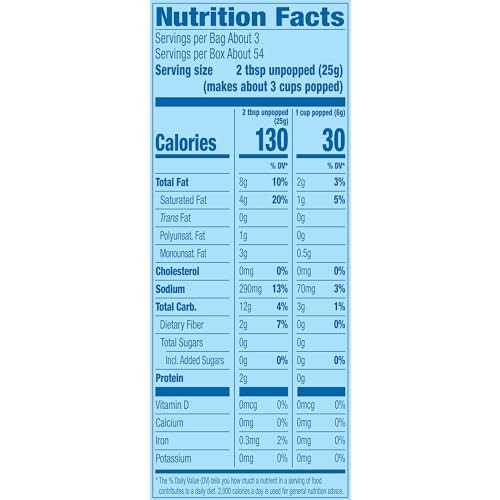 Image of Pop Secret Microwave Popcorn, Homestyle Butter Flavor, 3 Oz Sharing Bags, 18 Ct (Pack of 2)