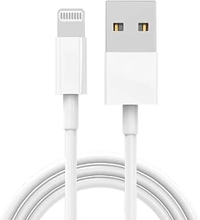 iPhone Charger Cable 1m USB to Lightning Cable iPhone Cables Compatible with iPhone 12 Charger Cable / iPhone 13 Charging Cable /X/ IPhone 8/7/6- Ipad Charger Cable Iphone 13 Charger Cable iPad Lead