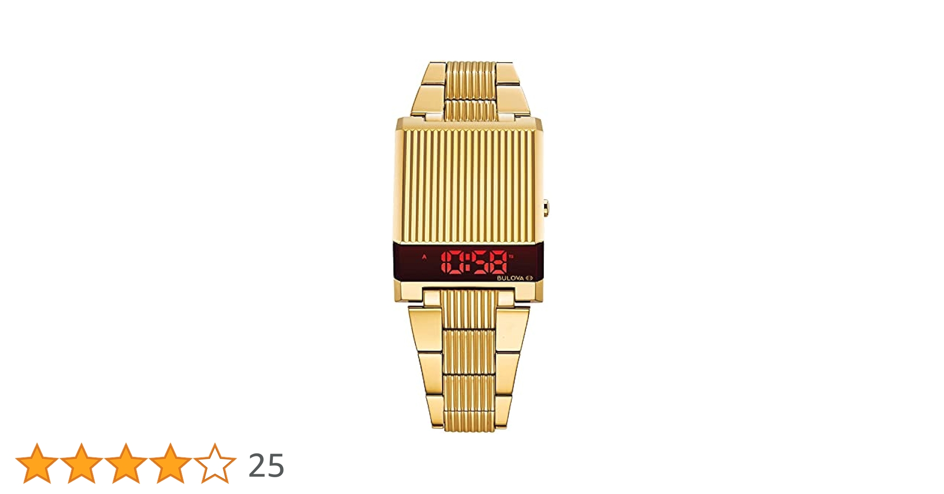 Amazon.co.jp: [ブローバ]BULOVA 腕時計 メンズ LEDデジタル