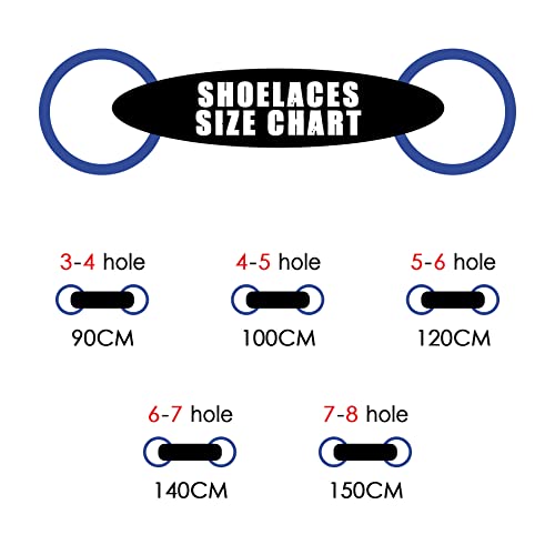 Knixmax Okrągłe płaskie sznurowadła, odporne na rozerwanie, zapasowe sznurowadła do butów typu sneakers, kozaków, butów trekkingowych, butów roboczych – różne kolory i długości, R szary.