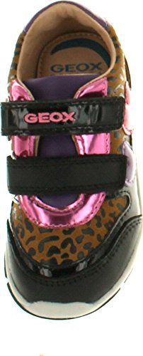 GEOX Little Girls Shaax Leopard Hearts Fashion Sneakers3