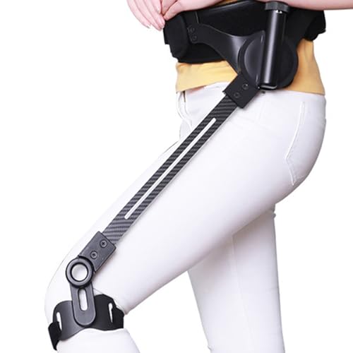 Image of Wearable Bionic Power Exoskeleton for Walking,Adjustable 3 Strength, Bionic Body Power Walking Aids for Adults Elderly,Travel /Daily Mobility Support (Left Leg, S)
