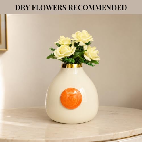 Image of Urban Born Vases For Living Room Corner |Big Vases For Elegant Home Decoration |Home Decor Flower Vase Iron |Fresh or artificial Metal Flower Vase Stand For Dining Table, Bedroom, Office, Wedding Gift