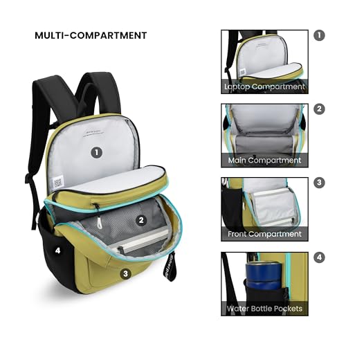 Image of Sherpani Getaway, Casual Daypack Backpacks, Laptop Backpack, 22L Travel Backpack for Women, Travel Gift, Fits 15'' Laptop, RFID Protection (Alchemy)