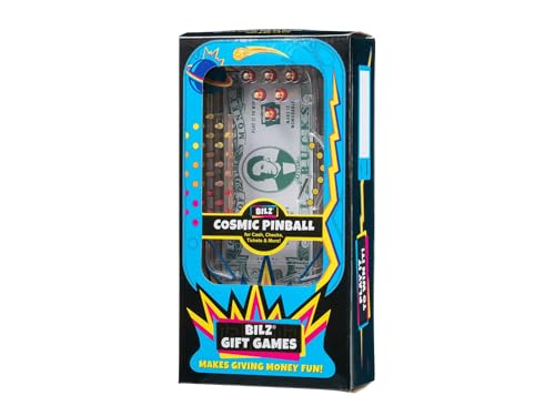 BILZ® Cosmic Pinball | Fun Money Gifting Puzzle Game for Ages 8+ | Easy Setup | Fits Cash