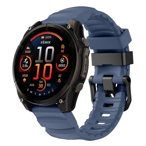 26mm NCbNtBbgXgbv Garmin Fenix 7X Pro/6X/7X/7X Pro/5X/Plus/ 3/HR/Fenix 8 51mmohɑΉ gC[vVRX|[cXgbv Instinct 2X Solar/Epix