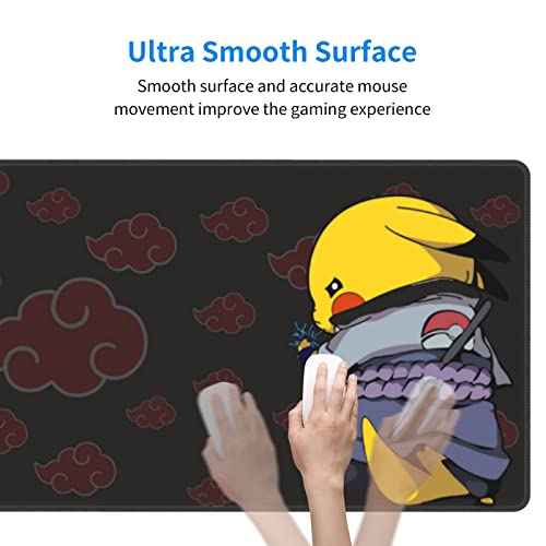 Gaming Mouse Pad Anime Character Mouse Pad For Computer - Anime Gaming Large Mouse Pad Non Slip Rubber Mat For Computers, Desktop Pc Laptop Office Big Mouse Pad #TOP5