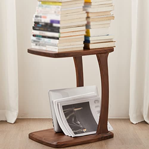 Table d'appoint canapé bois au design minimaliste et finitions soignées - 8