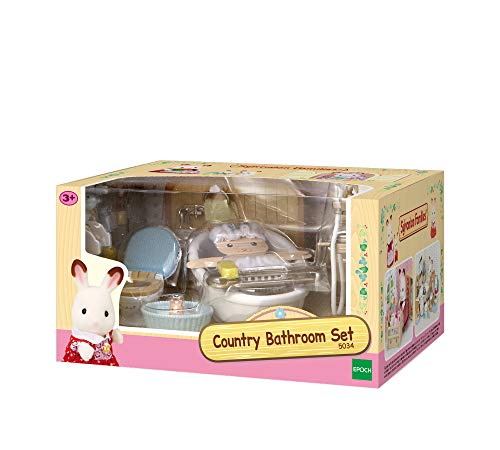 Preisvergleich Produktbild Sylvanian Families 5034 - Badezimmer-Set, Puppenzubehör
