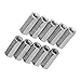 Zinc Plated Carbon Steel Hex Nut Standoff, 10pcs M6 * 25 Hexagonal Sleeve Standoff, for Industrial & Construction Fastening (M6*25)