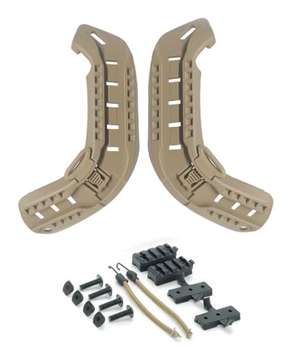 OSdream MICH Helmet Accessory Rail Mount Kit Helmet Side Rail Guide DE