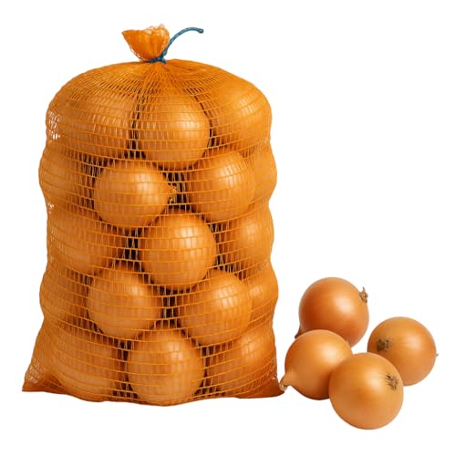Foto von 100 Raschelsäcke Obstsäcke Gemüsesäcke Kartoffelsäcke Sack Säcke Zugband 5kg 30x50cm von rg-vertrieb