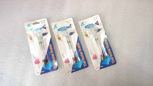 Floating Aquarium Thermometer - Safe for Both Freshwater and Saltwater Fish Lots of 3 pcs