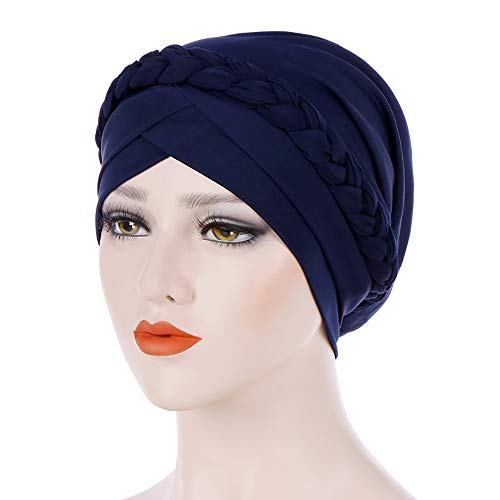 Gorro tipo bandana satinado para quimioterapia miniatura 2