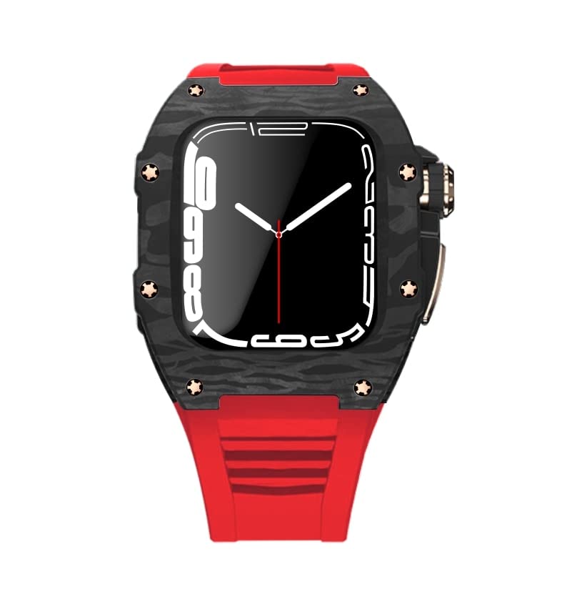 Kit modification iWatch 45mm protection carbone contre chocs rayures