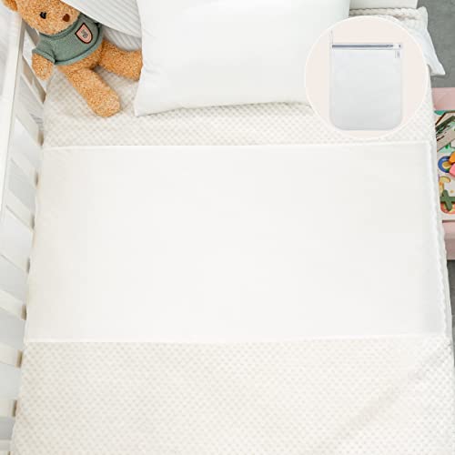 White Silk Bassinet Sleeve With Large Mesh Laundry Bag For Sheets #TOP28