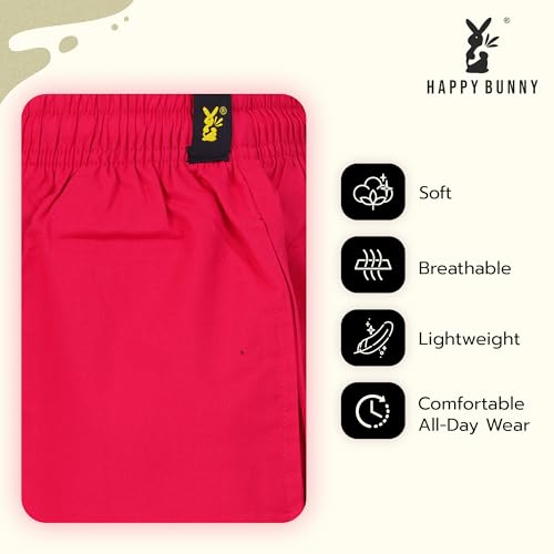 Image of Happy Bunny Women's Cotton Afghani Salwar with Lace Embroidery Detailing - Elastic Waist, Comfortable Loose Fit Bottoms for Casual, Ethnic