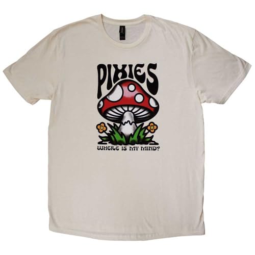 T-shirt Pixies Mindshroom Rock Off idéal pour festival de musique et style urbain