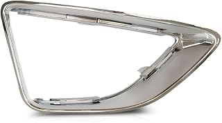 For Ford Fusion 2010 2011 2012 Fog Light Trim Passenger Side For SEL and Sport Models | Outer Molding | Chrome | Plastic | Replacement For FO1039139 | 615343550947