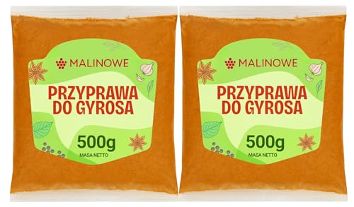 MALINOWE GYROS-GEWÜRZ GEWÜRZMISCHUNGEN AROMATISCHES GEWÜRZ 2x500g