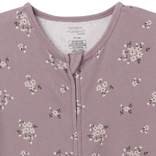 Modern Moments by Gerber Baby Hacci Footless Pajamas2