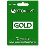 Microsoft Xbox Live 12 Month Gold Card