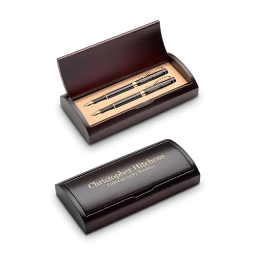 Executive Personalized Ballpoint Pen & Pencil Set
