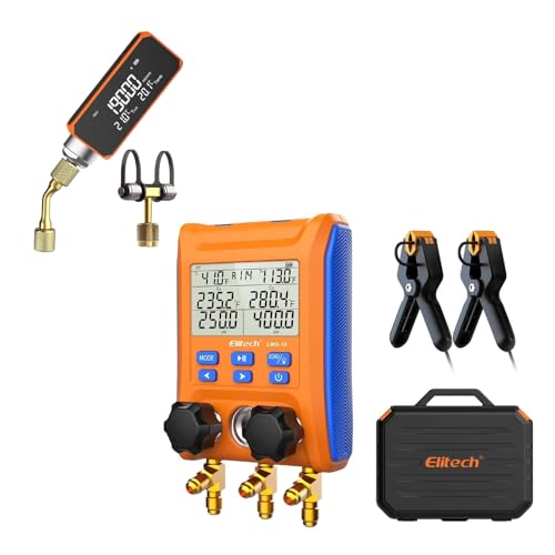 Vacuomètre digital Elitech VGW-Mini manomètre de vide microns pour climatisation
