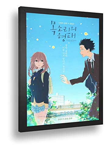 Quadro Decorativo Poster A Voz Do Silêncio Koe No Katachi