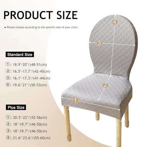 Fundas protectoras para asientos de banquetes lavables elásticas y gris claro 4
